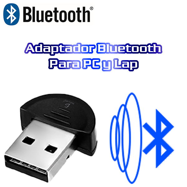 Adaptador Bluetooth V2.0 USB 2.0 Para laptop o PC Wi03 - AMCTech