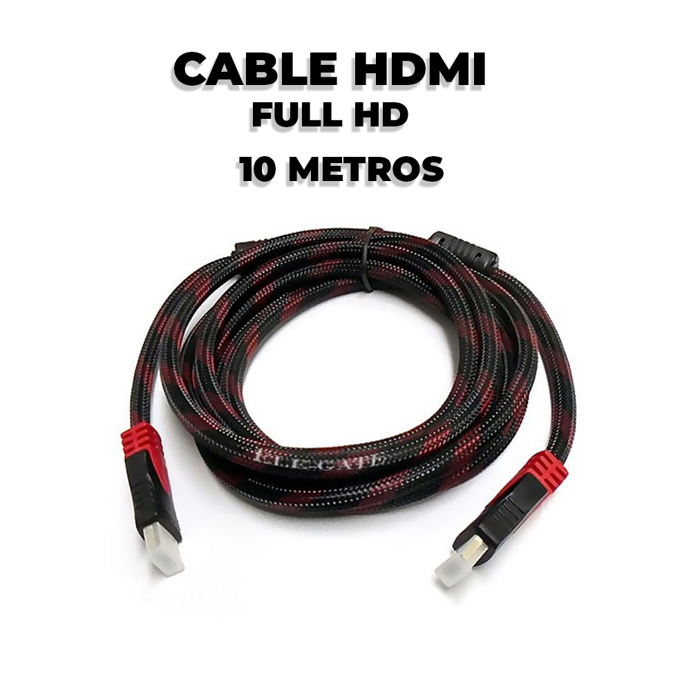 Cable Hdmi 4k 3d 10 Metros Ultra Hd Tv Mundial Led Pc Lcd